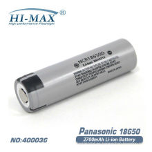 18650 baterías de la linterna del li-po 2700mah